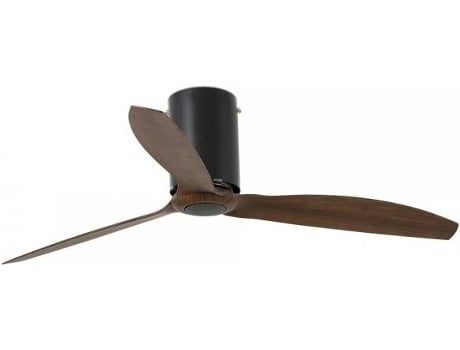 Ventilador de Techo FARO BARCELONA Mini Tube Marrón (32 W - Diámetro 128 cm)