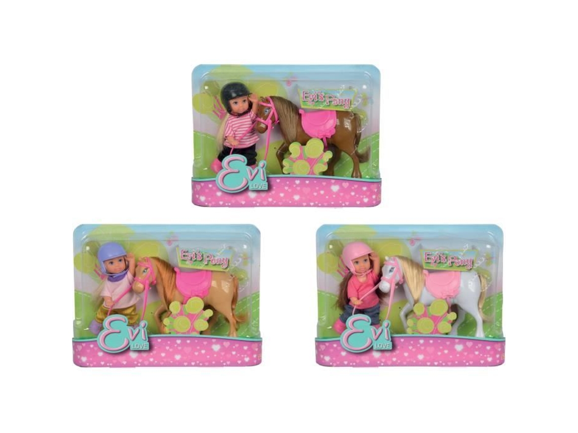 Surtido de muñecas Evi Pony Simba Evi Love 4 Mod para niños a partir de 3 años