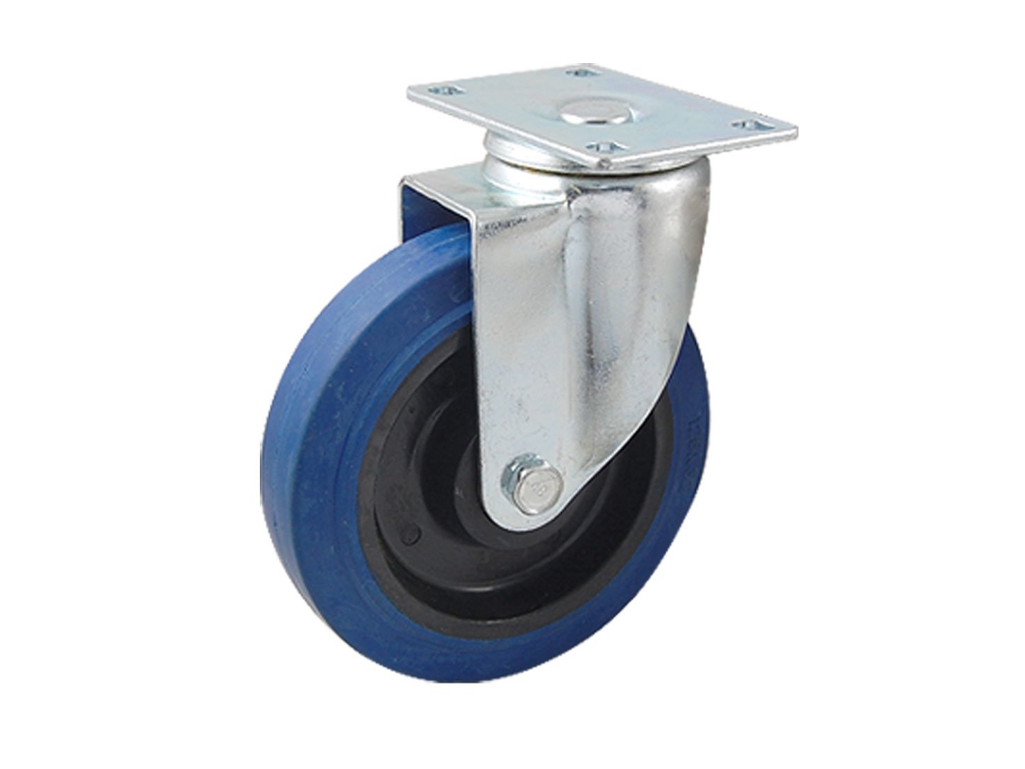Rueda Plástico Goma 442728f 362738d Para Muebles Ideal Para Uso