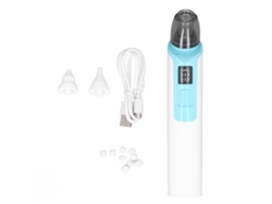 Aspirador Nasal Eléctrico Recargable Para Bebés, De Silicona, 6 Velocidades, Antirreflujo, Azul Claro.