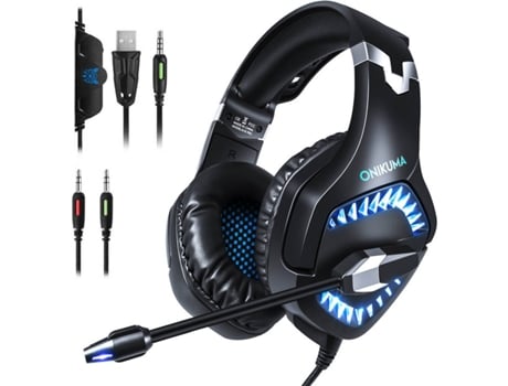 Auriculares con MicrófonoONIKUMA K1PRO (Con Cable)