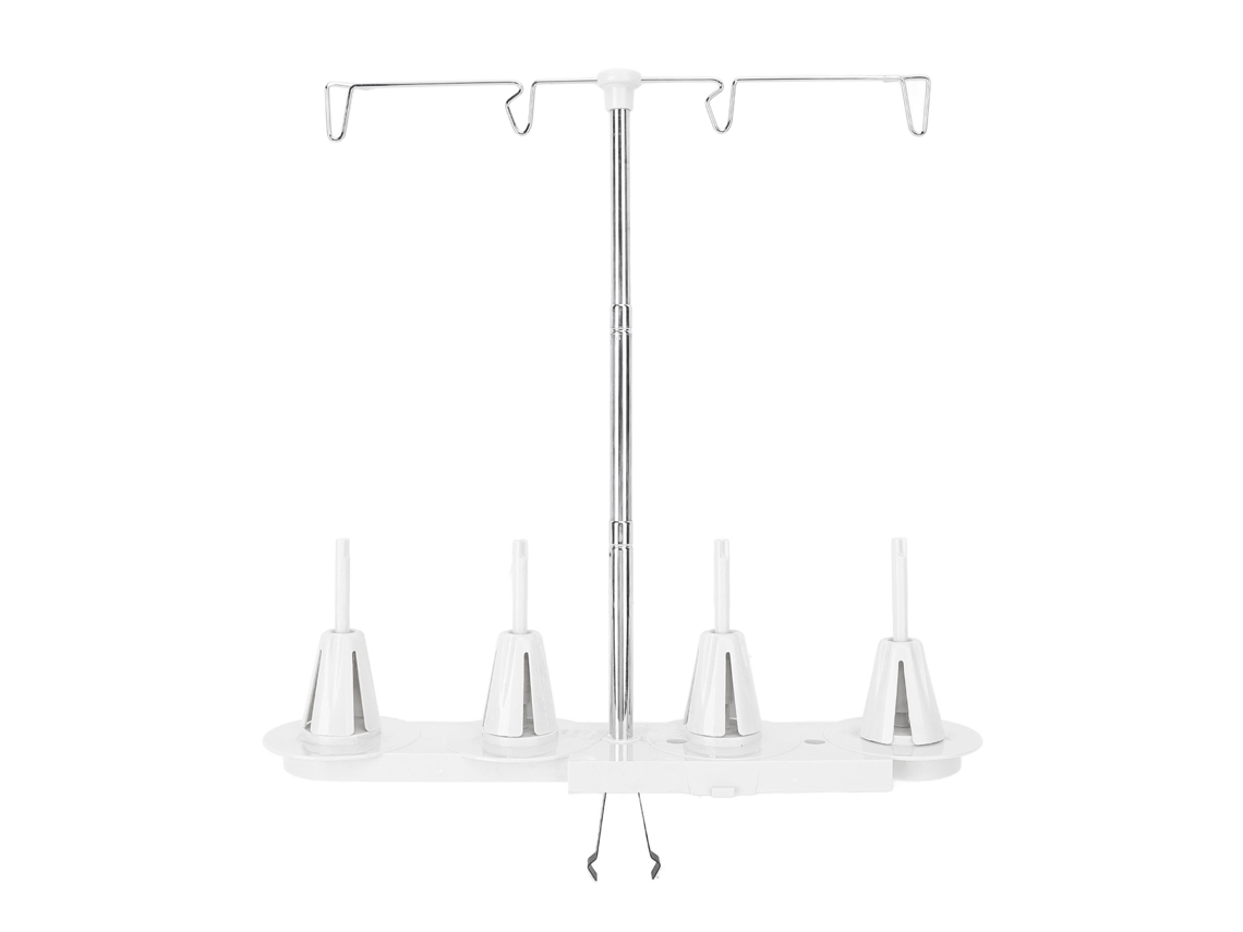 Soporte Ajustable Para Rodillos De Hilo, 4 Rodillos, Multifuncional, Para Máquina De Coser, Plástico Y Acero Inoxidable.