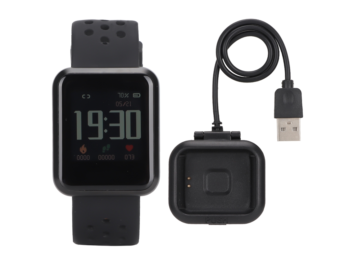 Reloj Inteligente Bluetooth Impermeable Pulsera Deportiva Con Monitorización De Frecuencia Cardíaca Y Sueño