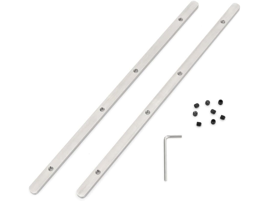 Kit De Conexão Para Serra De Trilho Com Parafusos De Aço Inoxidável E Chave.