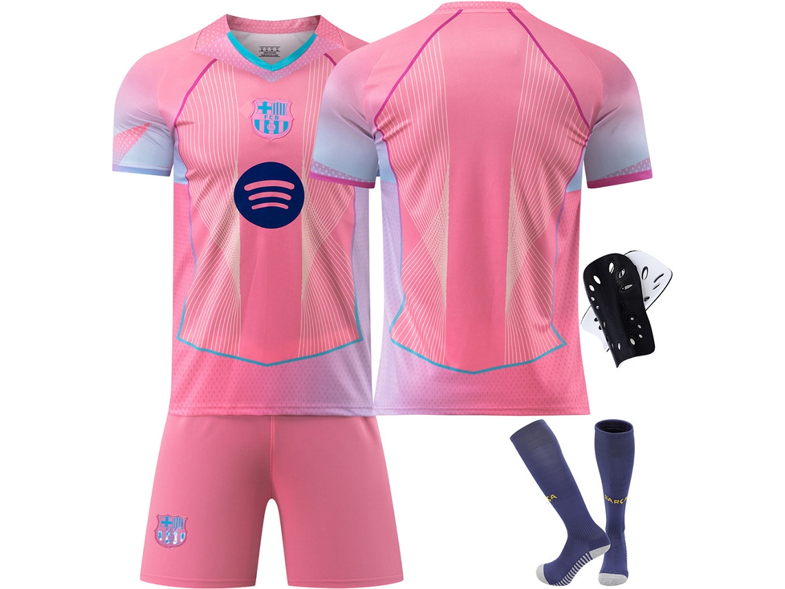 Camisa Especial Rosa Do Barcelona 2526 Personalizável (não Oficial) M (170cm-175cm)