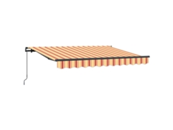 Toldo retráctil manual, amarillo, 350x200cm, HARLANV1