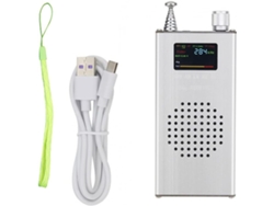Receptor De Radio Ats100 Si4732 Multibanda Fm Rds Am Lw Mw Sw Ssb Con Estuche