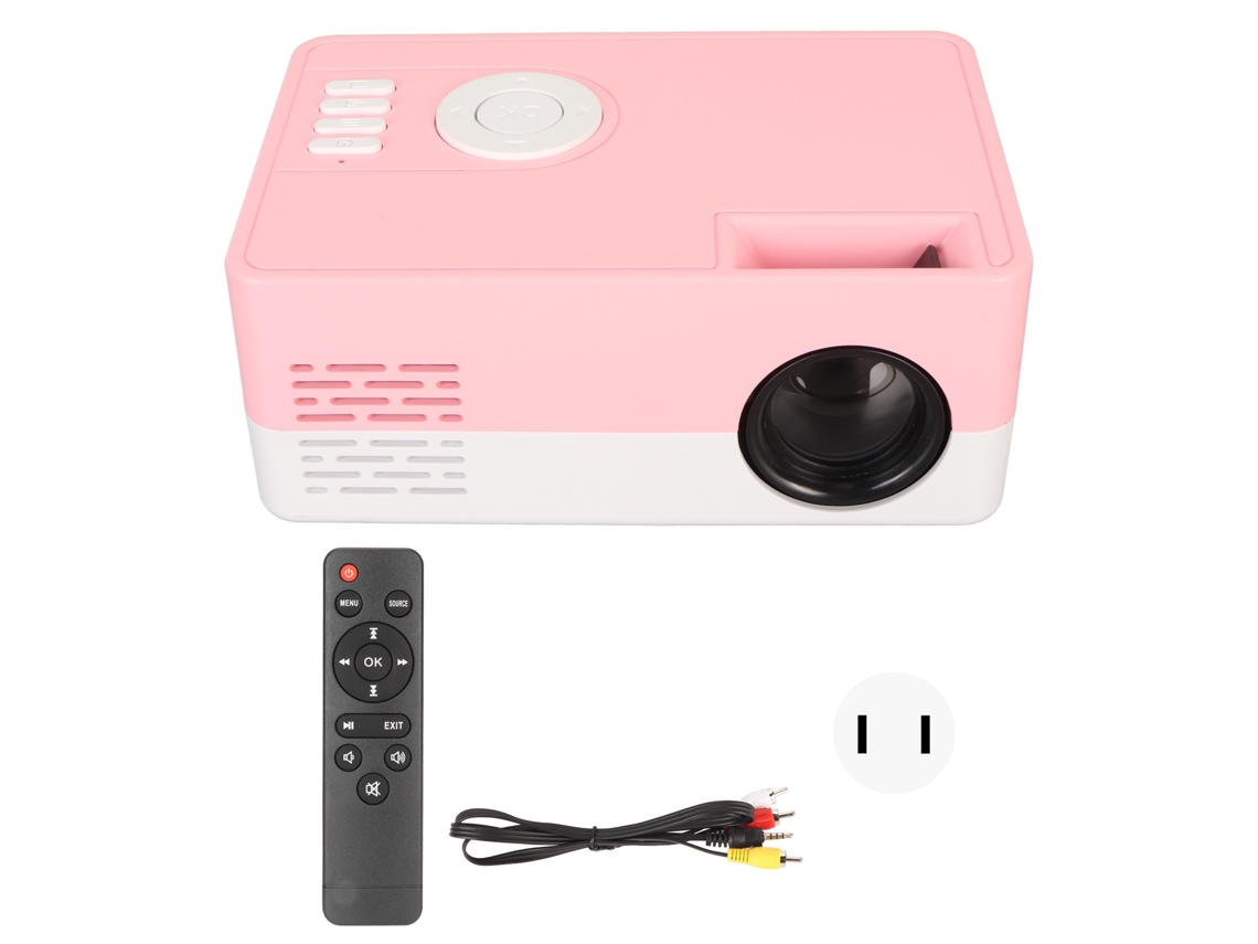 Miniproyector LED (WiFi inalámbrico, HDR 169)