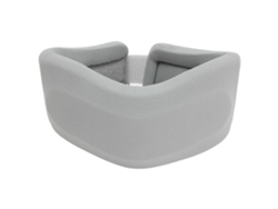 Collarin Cervical De Espuma Suave Talla L Ajustable Diseño Ergonómico V Transpirable Para Soporte Cervical