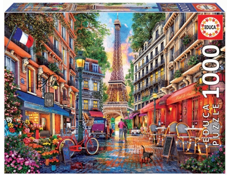 Puzzle EDUCA 1000 París Dominic Davison (Edad Mínima: 12 Años - 1000 Piezas)