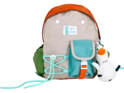 Mochila Infantil Colorida Con Hombros Curvados Para Reducir La Presión.