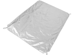 Capa Impermeável Para Teto De Carro, 1,9 X 1,45 M, Em Tecido Prateado Resistente.