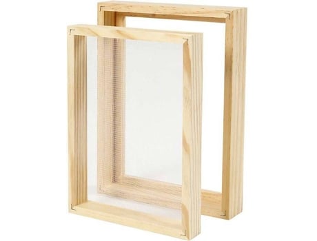 Molde de Doble Marco para Fabricar Papel A5 CREOTIME