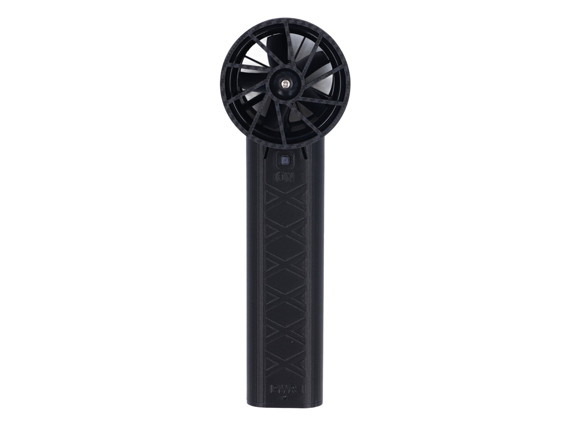 Ventilador turbo de 400 W, 1 kg, 64 mm, sin escobillas y con velocidad ajustable.