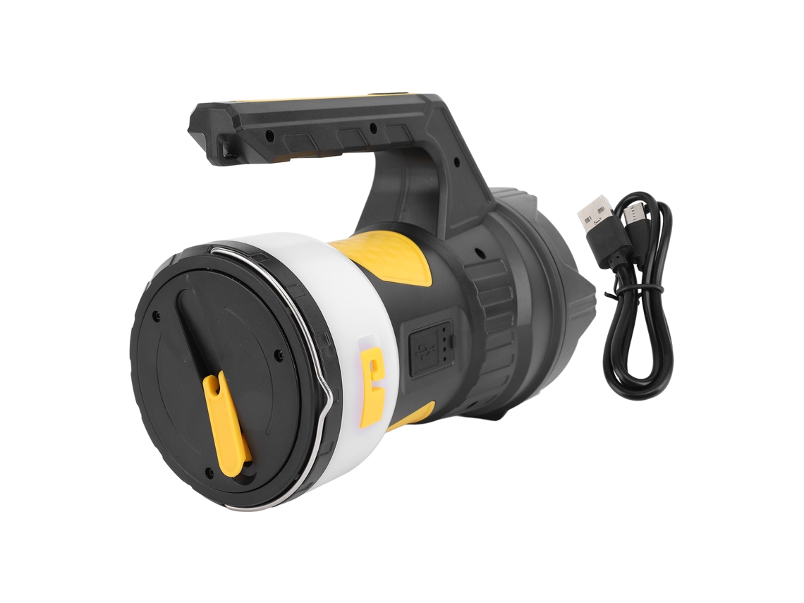 Yncm2026-linterna De Camping 2 En 1 Con 6 Modos Luz De Cadena Recargable Linterna Portátil Al Aire Libre Para Pesca Senderismo