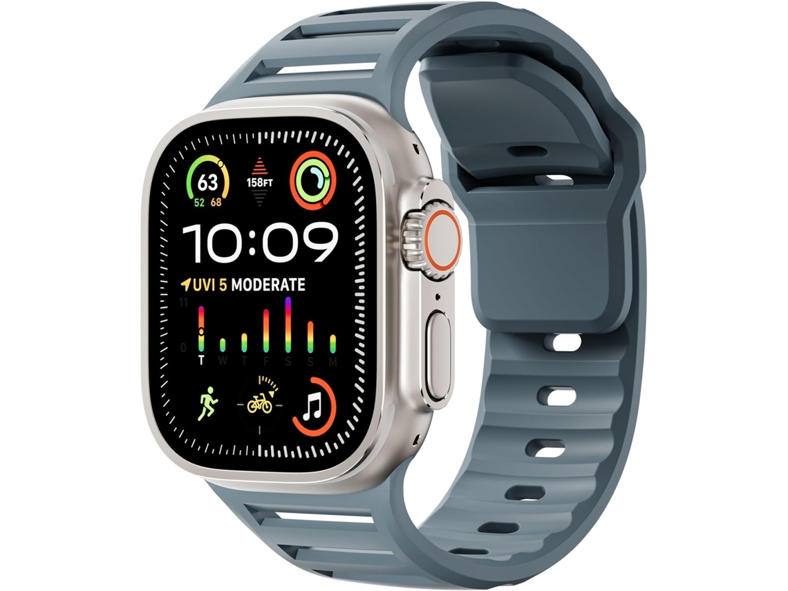 Pulsera Deportiva 49 Mm De Silicona Para Fácil De Ajustar, Cómoda De Llevar, Alta Calidad, Saludable