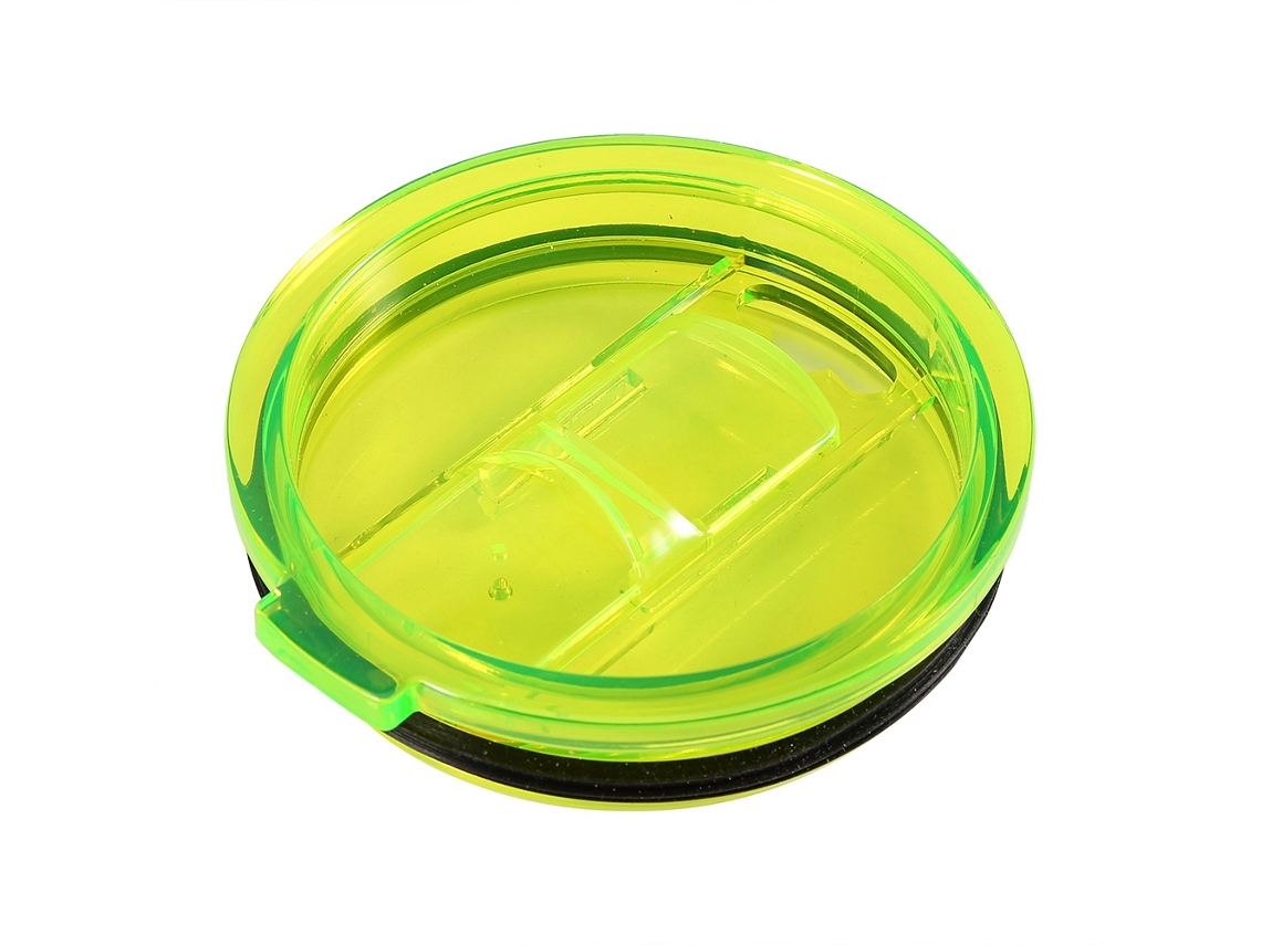 Tapa antiderrames de 30 oz con cierre deslizante para vaso térmico, color verde
