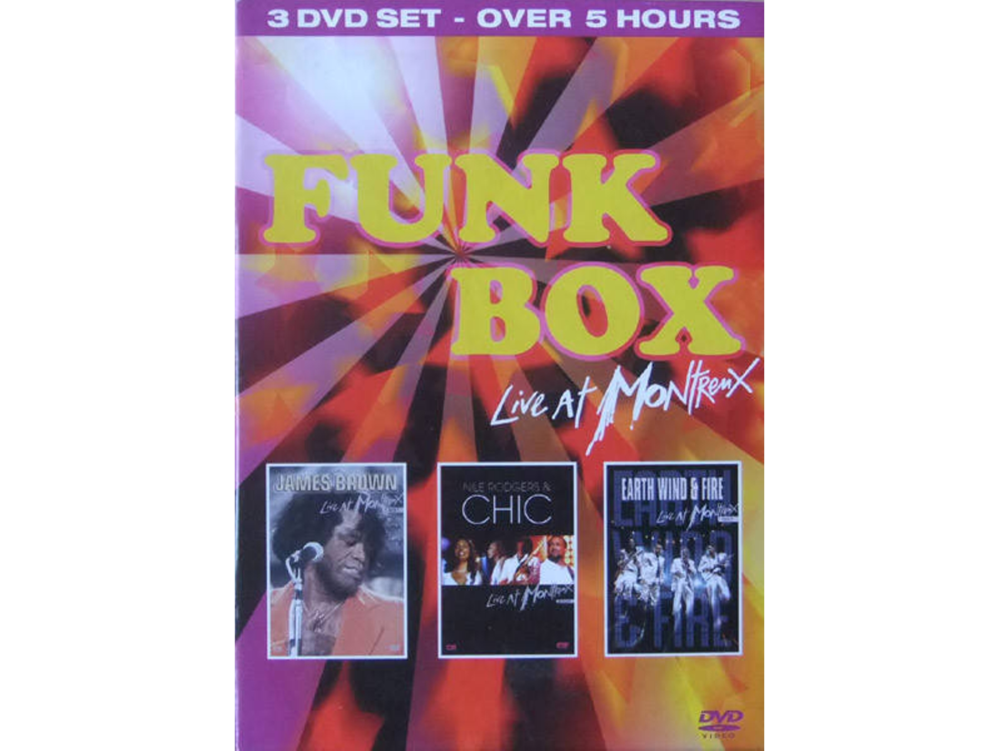 Box Set DVD Varios - Funk Box, Live At Montreux