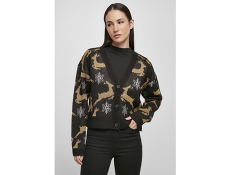 Abrigo URBAN CLASSICS Mujer (Multicolor - XL )