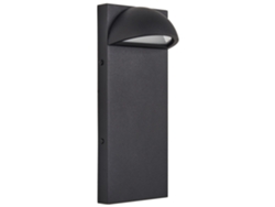 Lámpara de pared LED para exterior Beliani Sajur De Hierro, color negro, 12 x 9 x 28 cm