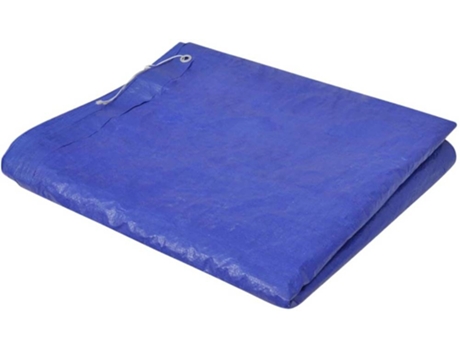 vidaXL Cubierta de piscina 2 unidades rectangular PE 540x270cm 90 g/m²