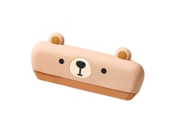 Dan26-armónica Para Niños 16 Orificios Instrumento Musical Principiantes Resistente A Roturas Juguete Oso