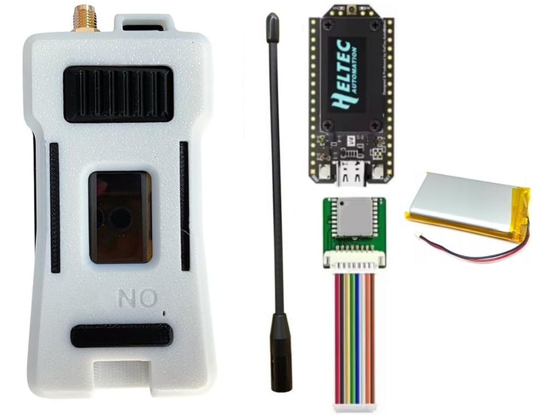 Kit De Actualización Ble Lora Para Esp32s3 Sx1262 Heltec Wifi 32 V4 Y Carcasa Meshtastic Lorawan De 28 Dbm