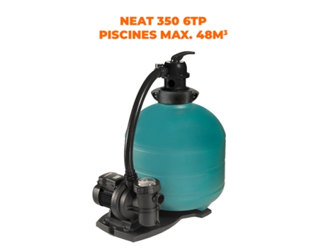 Bomba de Filtración para Piscinas Modelo Neat 350 6Tp ESPA