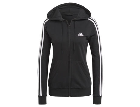 Sudadera de Mujer ADIDAS Nervuras Studio Lounge Gris (L)
