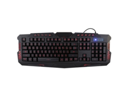 Teclado Para Juegos Bilingüe Ruso-inglés Con Retroiluminación Tricolor Cableado