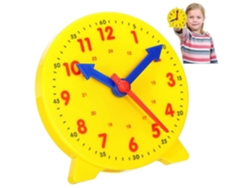 Reloj de aprendizaje TCGG para niños, reloj de demostración para enseñar a decir la hora, juguete educativo para niños, aprendizaje