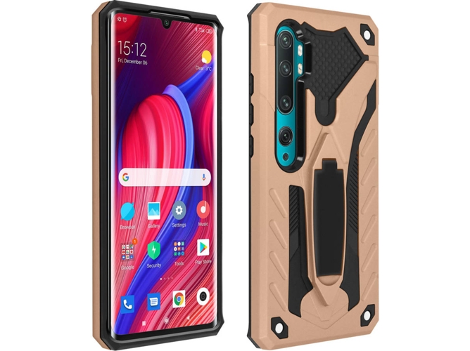 Carcasa Xiaomi Mi Note 10, Note 10 Pro AVIZAR Híbrido Rosa