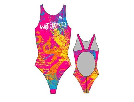 Traje de baño para Mujer TURBO Dragonette Pro Resist Multicolor para Natacion (5XL)