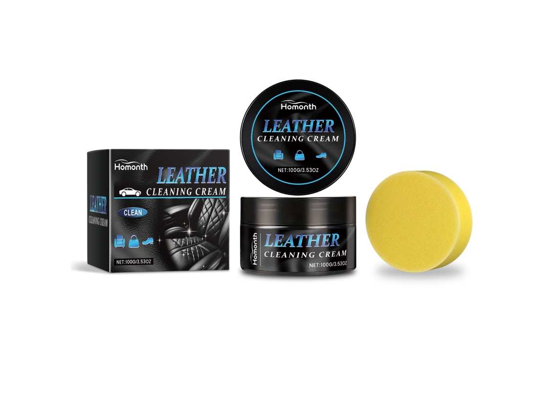 Crema para el cuidado del cuero del coche Worten