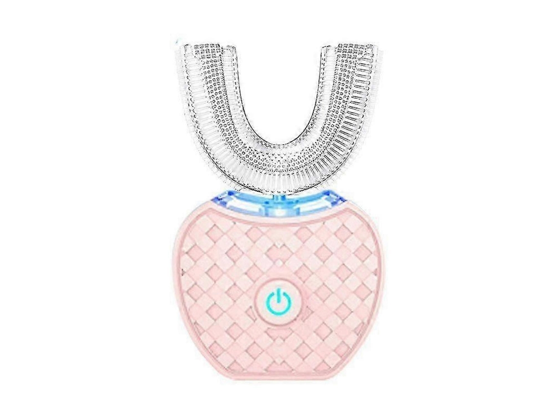 Cepillo de dientes eléctrico ultrasónico GOKOCO, automático en forma de U, blanqueamiento dental completo de 360°, dientes limpios.