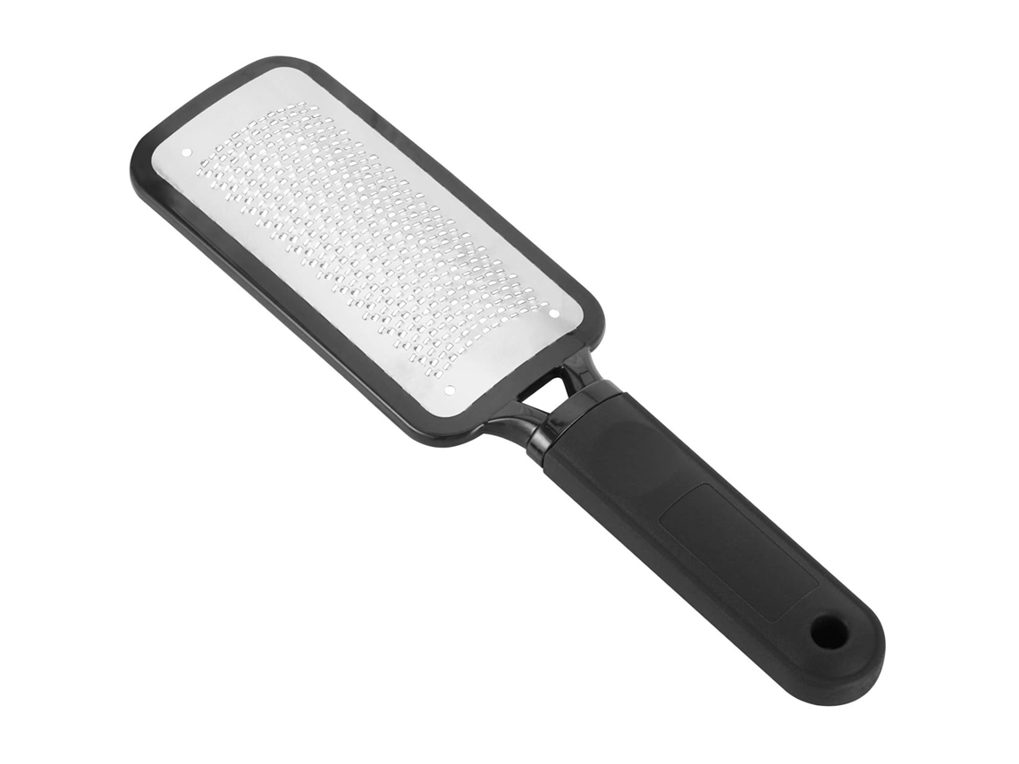 Raspador De Pies, Removedor De Callos, Herramienta De Pedicura Negra, Raspador De Talones