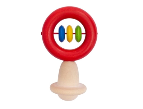 Juego Didáctico SELECTA (Madera - Rojo - 6 x 6 x 13 cm)