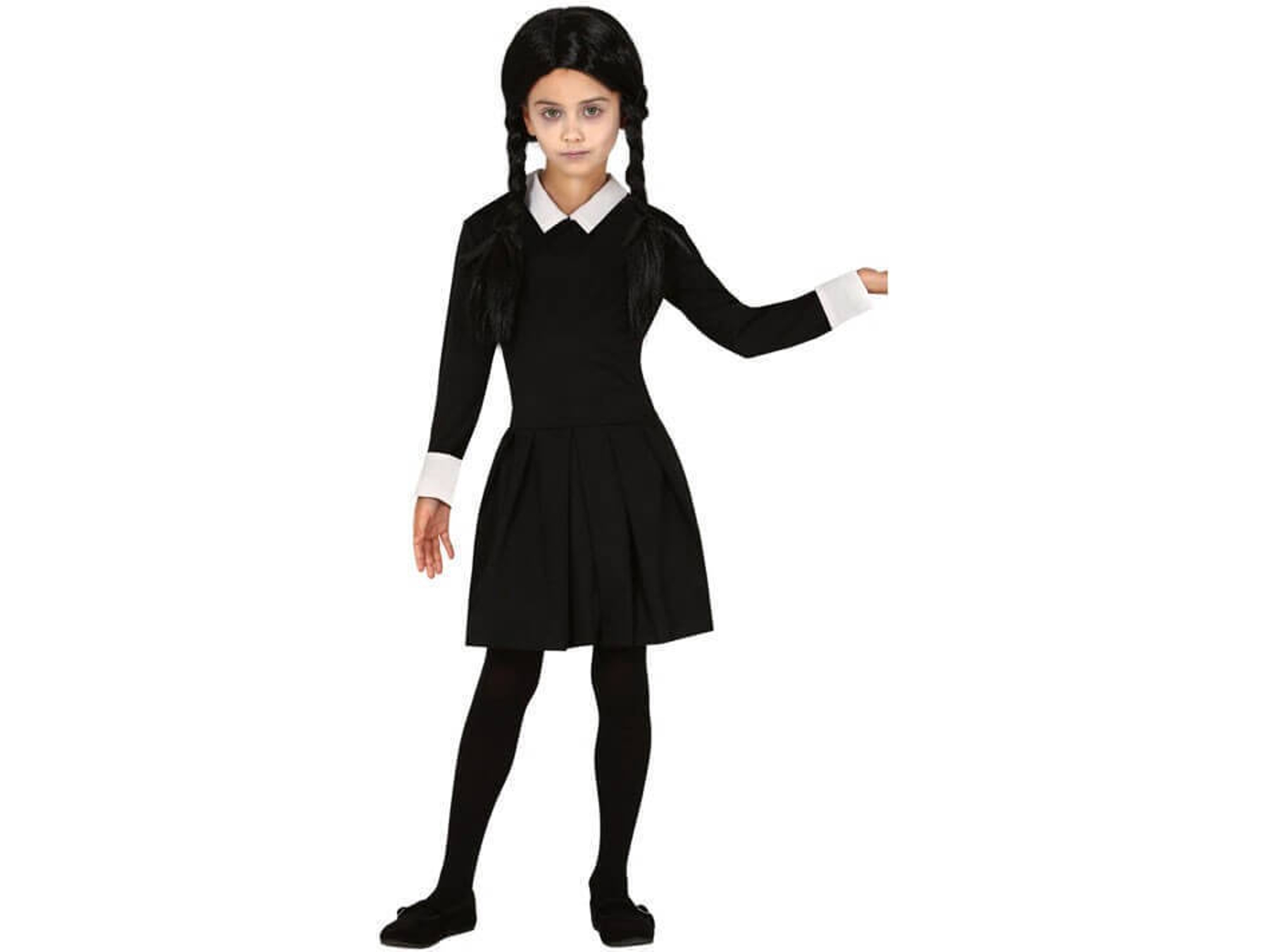 Disfraz de Niña DISFRAZZES Niña Tenebrosa (Talla: 5 a 6 años)