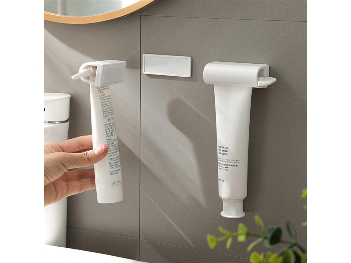 Dispensador de pasta de dientes magnético de pared Rosewell para un uso eficiente en baños y aseos.