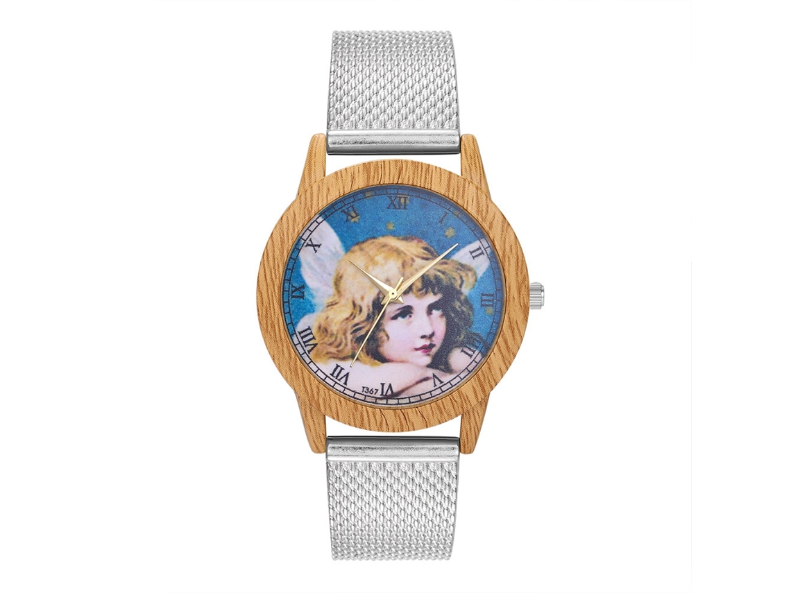 Relojes De Moda Unisex Para Hombres Y Mujeres Reloj De Cuarzo Plata