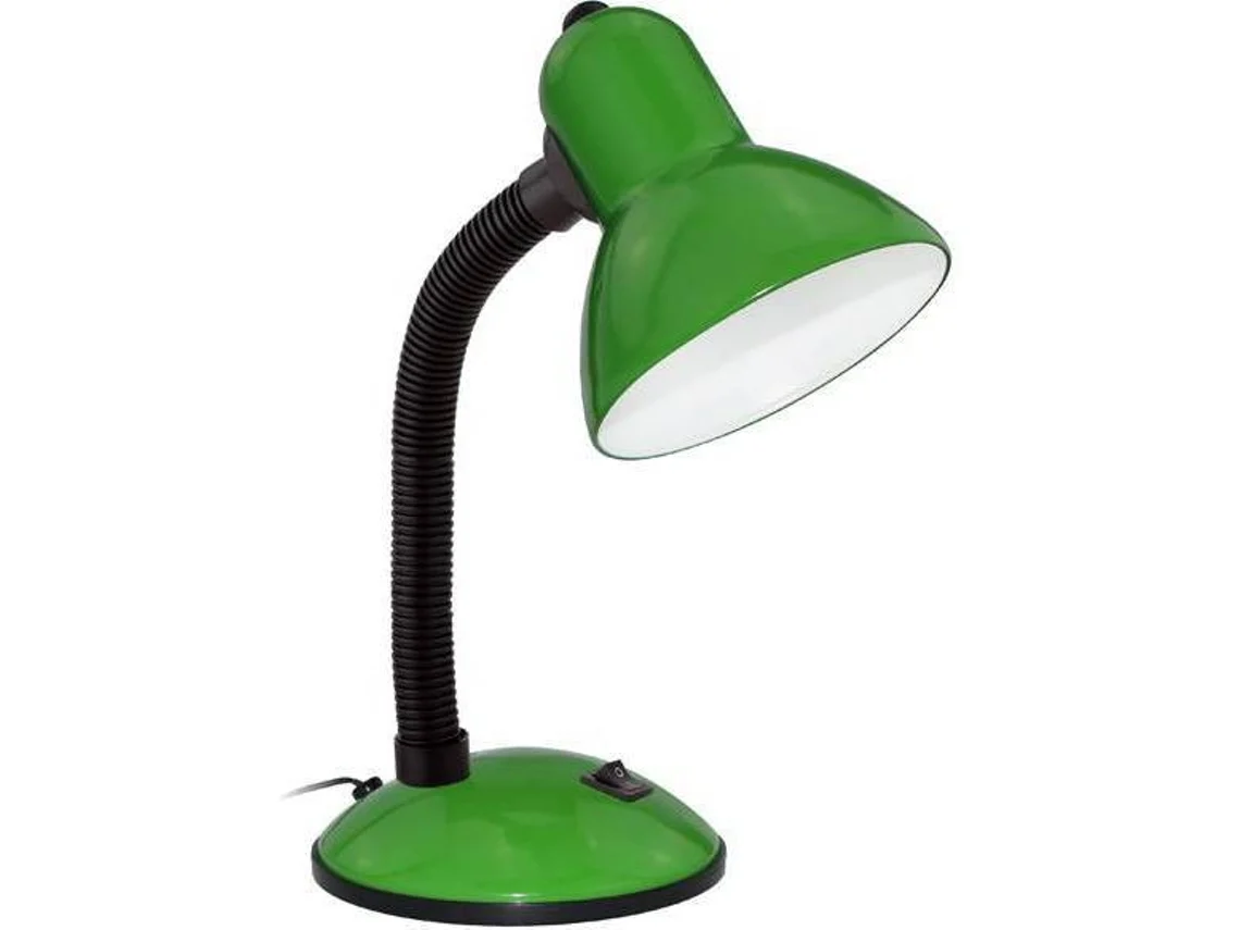 Lámpara de Mesa CRISTALRECORD Parga (Verde - LED - 6 W - Aluminio)