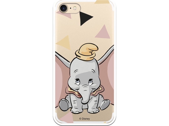 Carcasa iPhone 7, 8 DISNEY Dumbo Gris