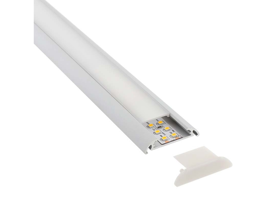 Perfil Aluminio Mark Para Tiras Led Metro LEDBOX