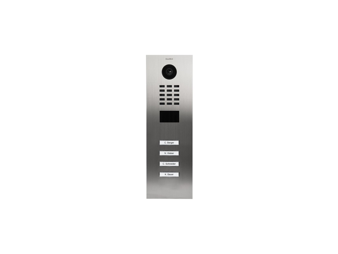 Videoportero Ip con Lector de Tarjetas Rfid - D2104V V2 Acero Inoxidable DOORBIRD