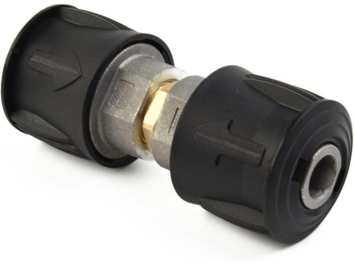 1 Kit Adaptador M22 De 6,35 Mm Para Limpiadora De Alta Presión, Macho A Hembra