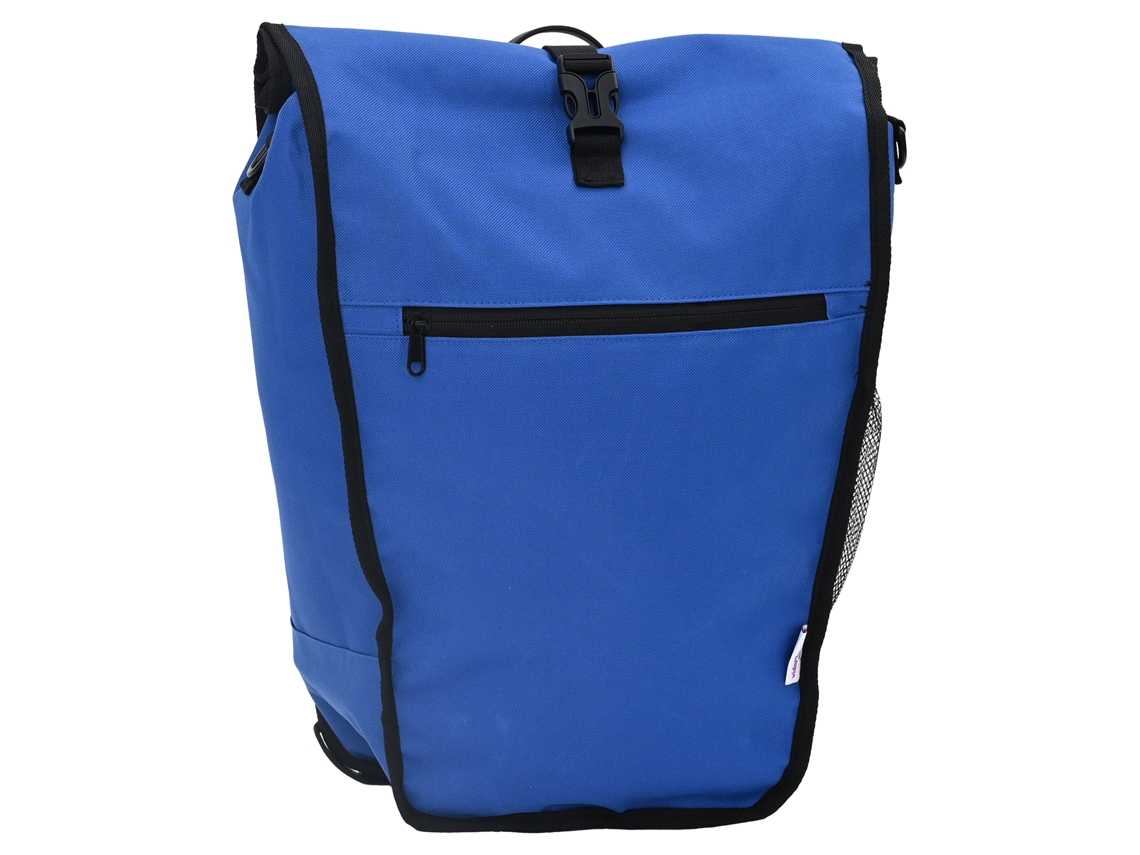 Bolsa para bicicleta para portaequipajes, 20 L, color azul, Vidaxl, poliéster azul