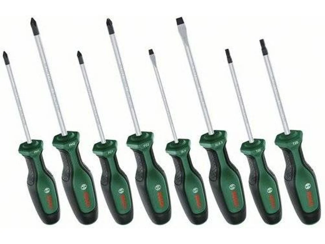Juego de destornilladores Bosch de 8 piezas