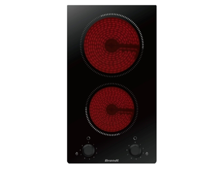 Placa de Vitrocerámica BRANDT BPV6210B (Eléctrica - 30 cm - Negro)