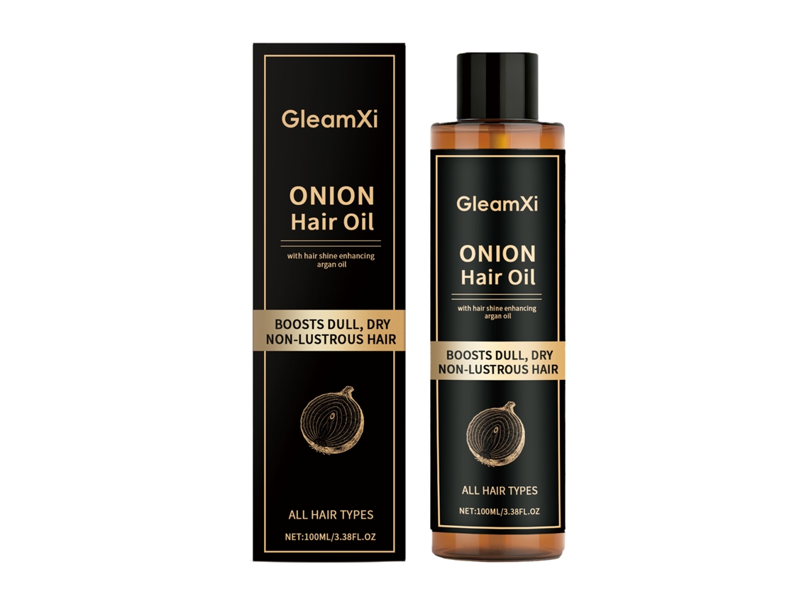 Aceite aclarante para el cabello de cebolla