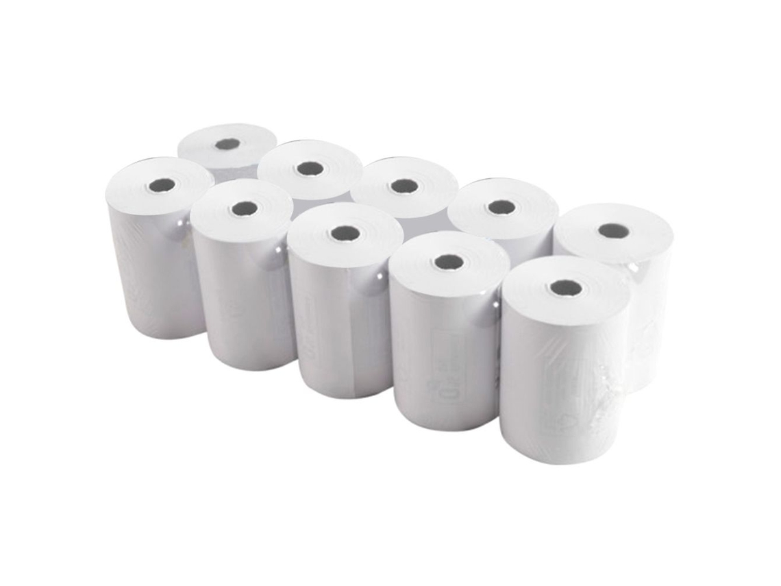 Rollos de Papel Térmico FELIXMANIA (Blanco - 57Mmx48Mm)